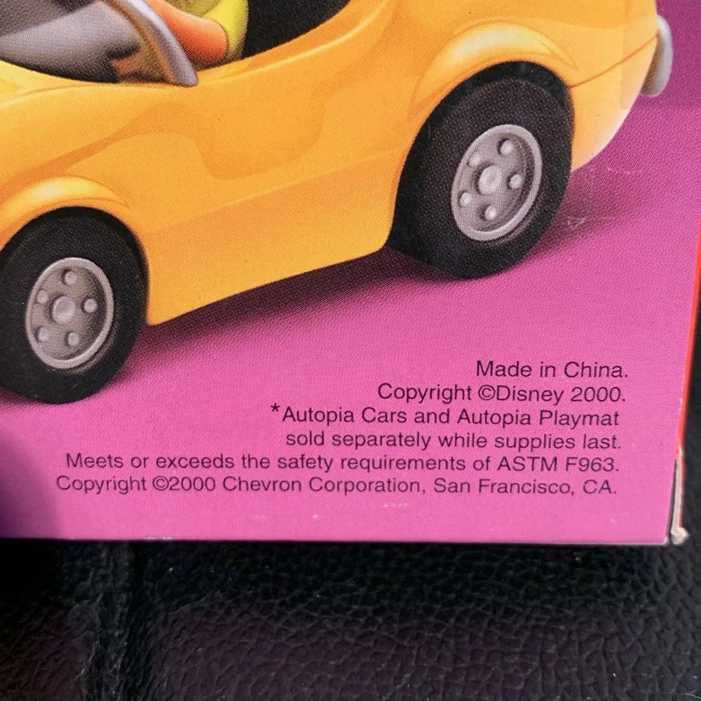 Disneyland Autopia Yellow Classic Collectible Car-Vintage 🆕
